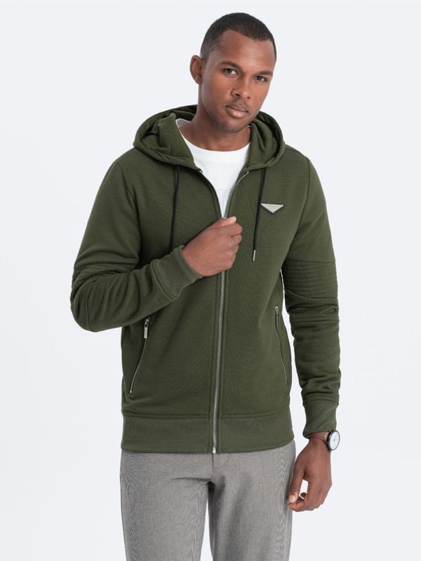 Ombre Clothing Ombre Clothing Majica dugih rukava zelena