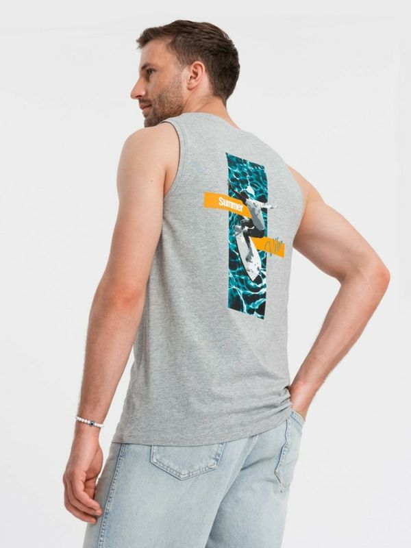 Ombre Clothing Ombre Clothing Majica siva