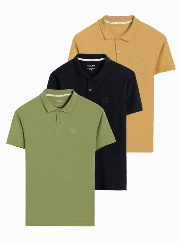 Ombre Clothing Ombre Clothing Polo majica crna