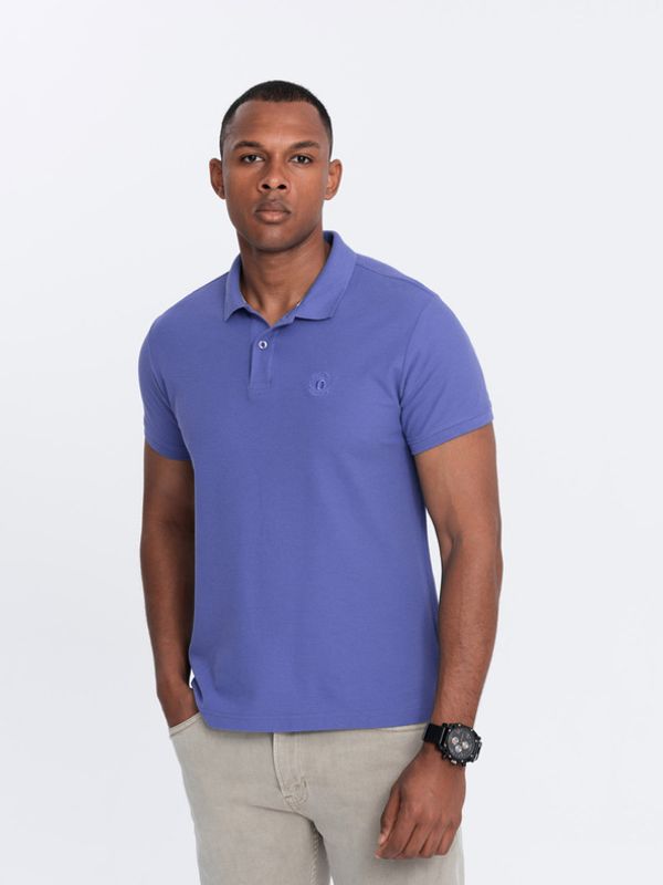 Ombre Clothing Ombre Clothing Polo majica ljubičasta