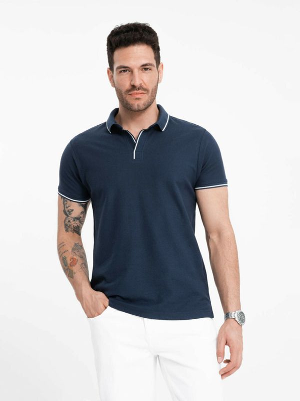 Ombre Clothing Ombre Clothing Polo majica plava