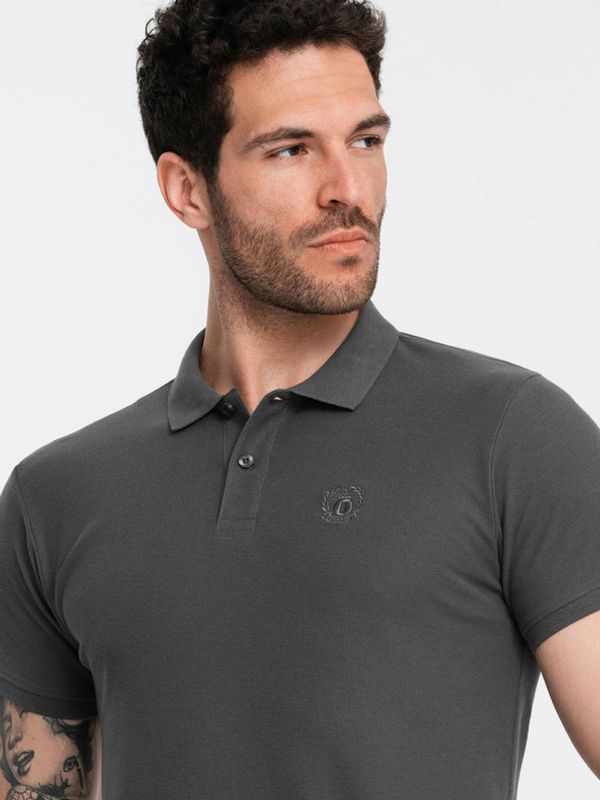 Ombre Clothing Ombre Clothing Polo majica siva