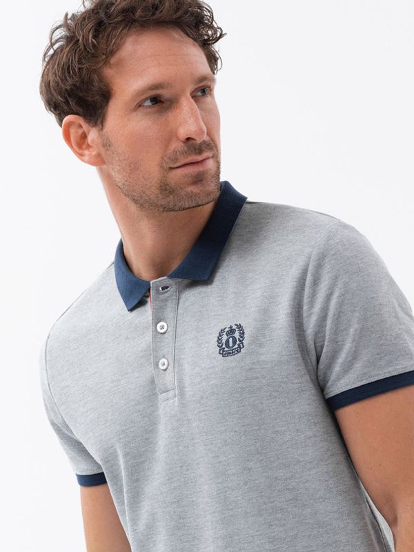 Ombre Clothing Ombre Clothing Polo majica siva
