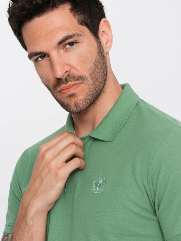 Ombre Clothing Ombre Clothing Polo majica zelena