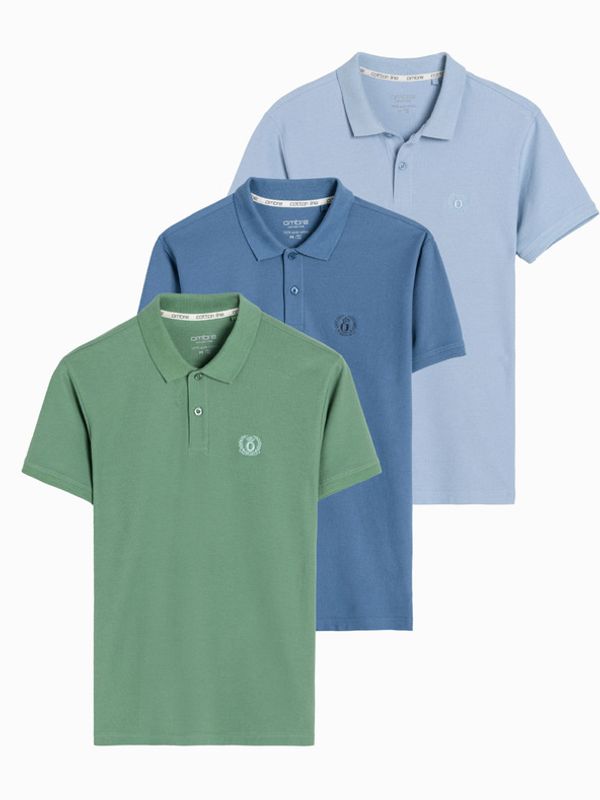 Ombre Clothing Ombre Clothing Polo majica zelena