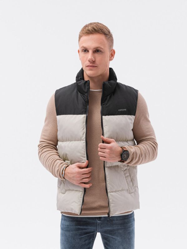 Ombre Clothing Ombre Clothing Prsluk bež
