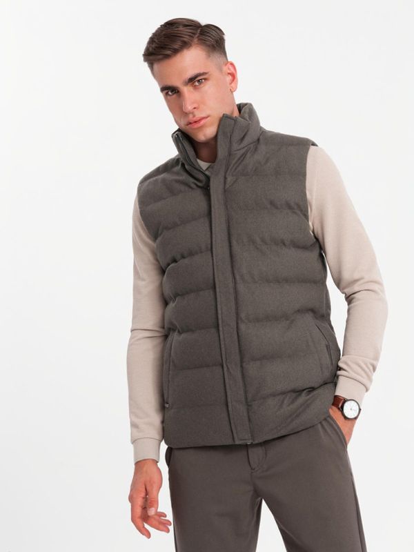 Ombre Clothing Ombre Clothing Prsluk zelena