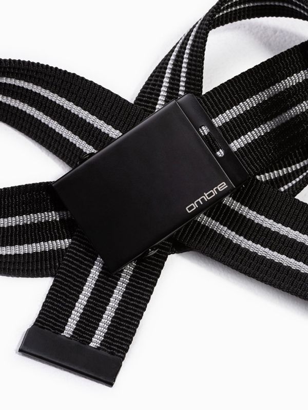 Ombre Clothing Ombre Clothing Remen crna