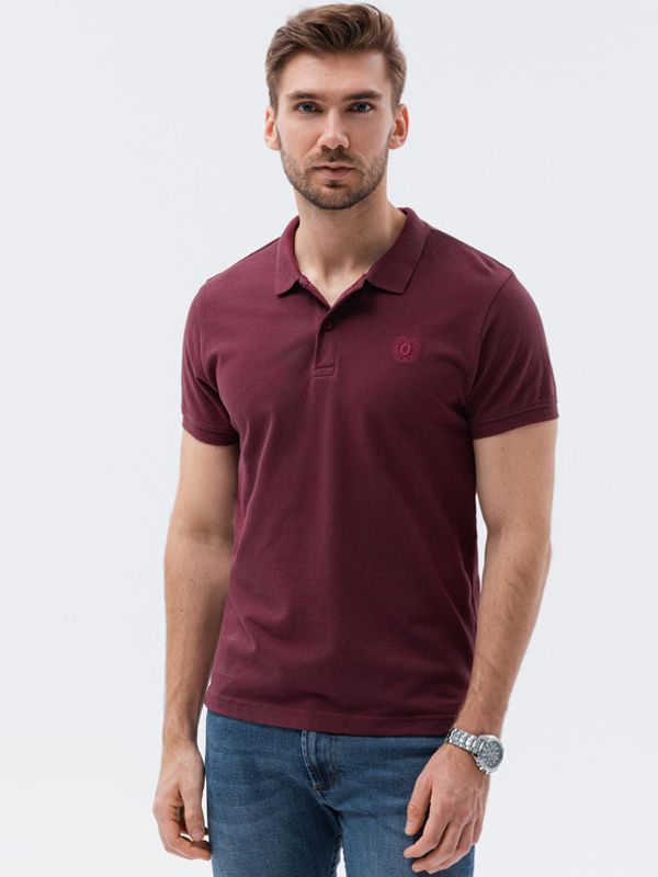 Ombre Clothing Ombre Clothing S1374 basic Majica crvena