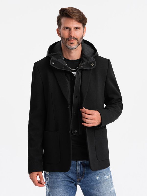 Ombre Clothing Ombre Clothing Sako crna