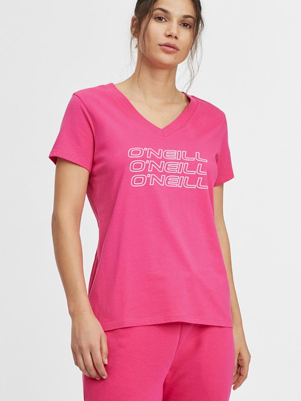 O'Neill O'Neill Triple Stack V-Neck Majica ružičasta