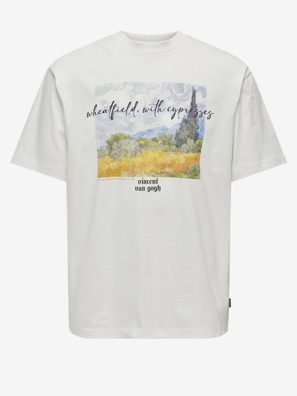 ONLY & SONS ONLY & SONS Art Majica bijela