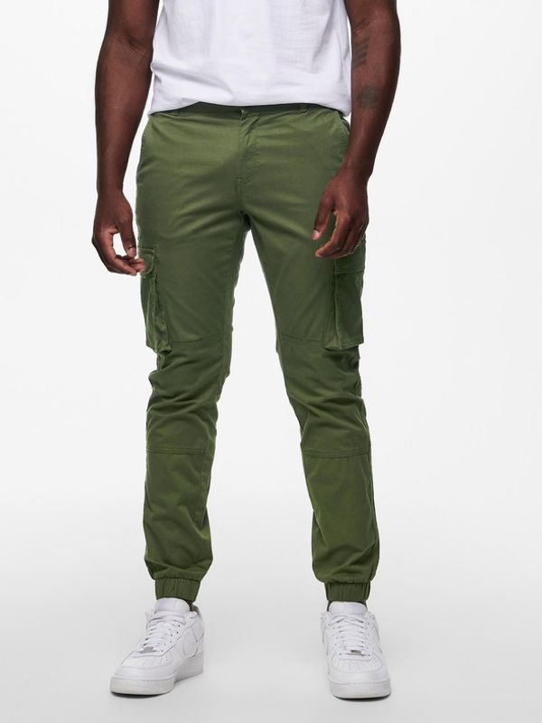 ONLY & SONS ONLY & SONS Cam Hlače zelena