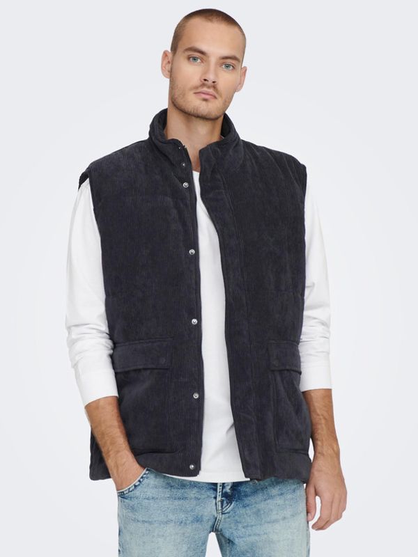 ONLY & SONS ONLY & SONS Cash Prsluk plava