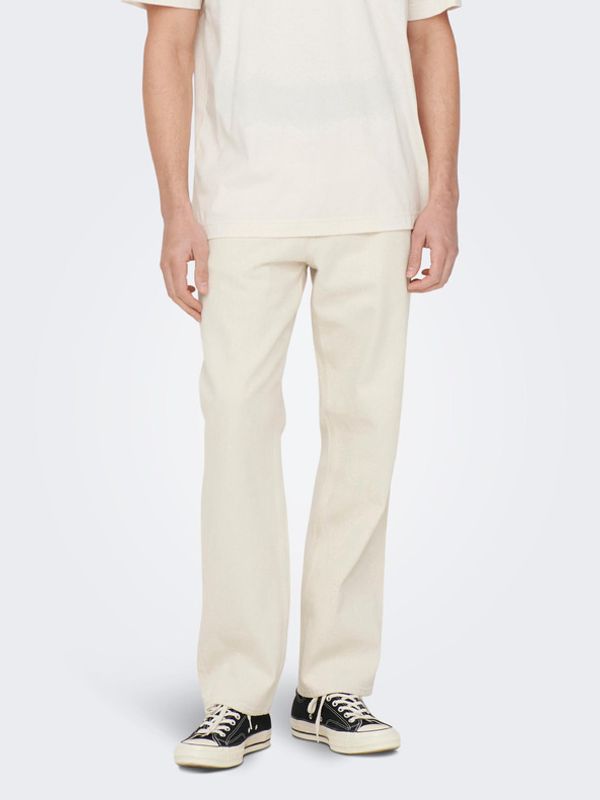 ONLY & SONS ONLY & SONS Edge Traperice bijela