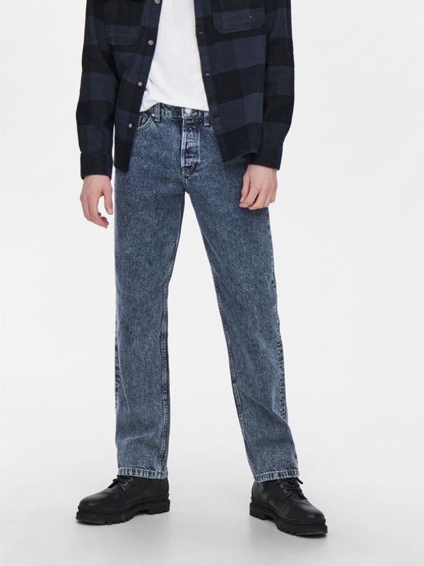 ONLY & SONS ONLY & SONS Edge Traperice plava