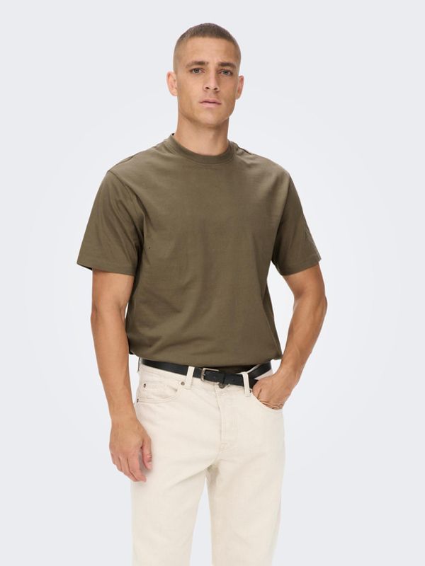 ONLY & SONS ONLY & SONS Fred Majica smeđa