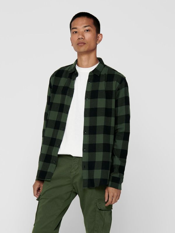 ONLY & SONS ONLY & SONS Gudmund Košulja zelena