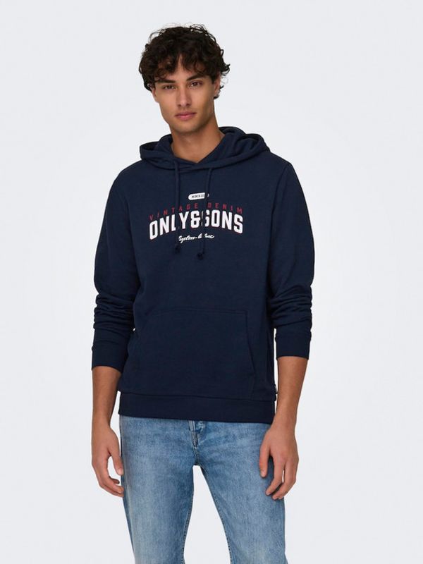 ONLY & SONS ONLY & SONS Lenny Majica dugih rukava plava