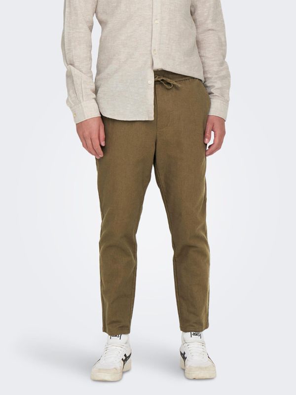 ONLY & SONS ONLY & SONS Linus Hlače smeđa