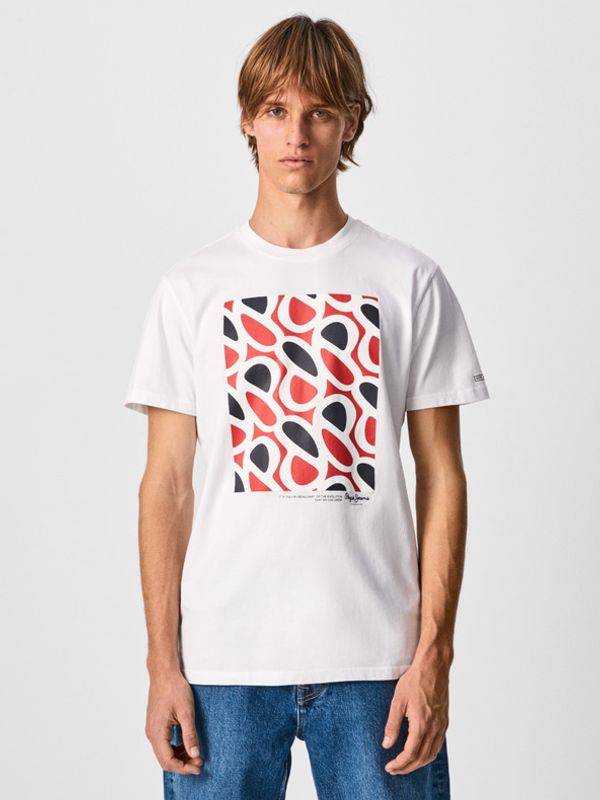 Pepe Jeans Pepe Jeans Agin Majica bijela