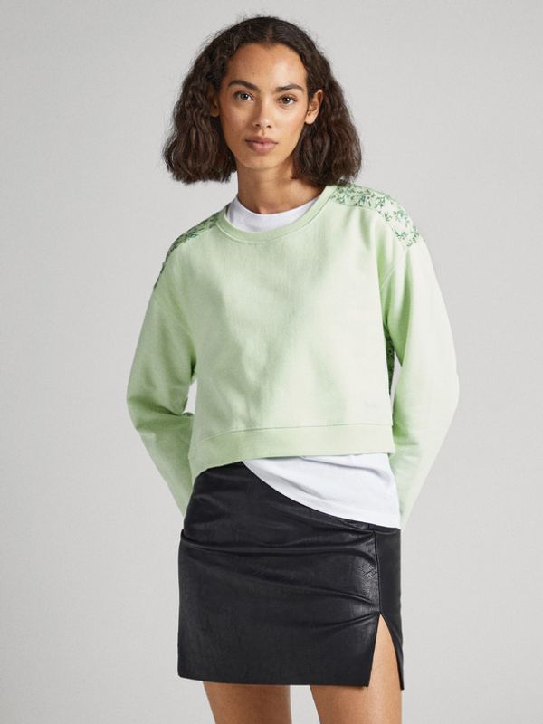 Pepe Jeans Pepe Jeans Alissa Majica dugih rukava zelena