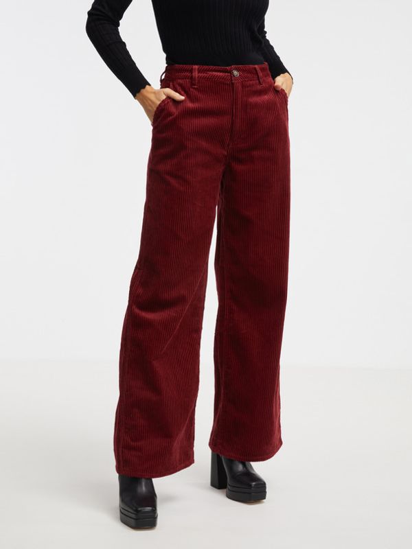 Pepe Jeans Pepe Jeans Cecilia Cord Hlače crvena