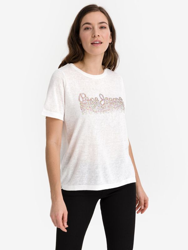 Pepe Jeans Pepe Jeans Davinia Majica bijela
