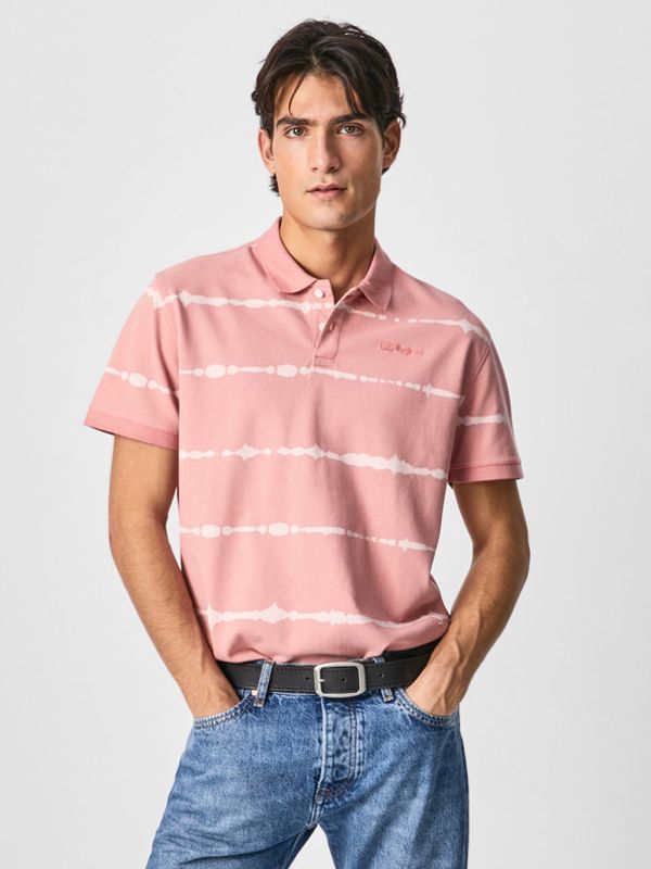 Pepe Jeans Pepe Jeans Farrell Polo majica ružičasta