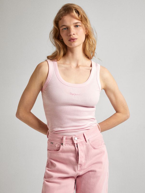 Pepe Jeans Pepe Jeans Lane Majica bez rukava ružičasta