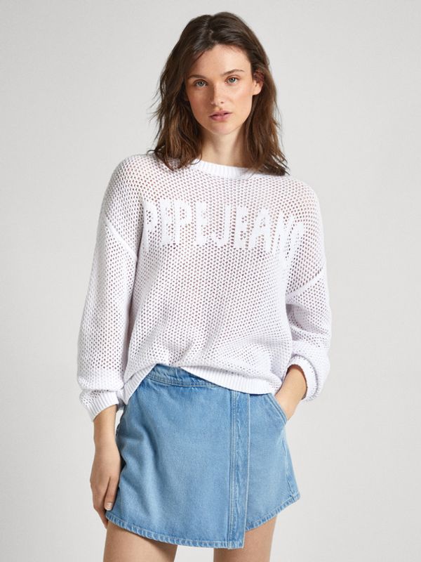 Pepe Jeans Pepe Jeans Majica dugih rukava bijela