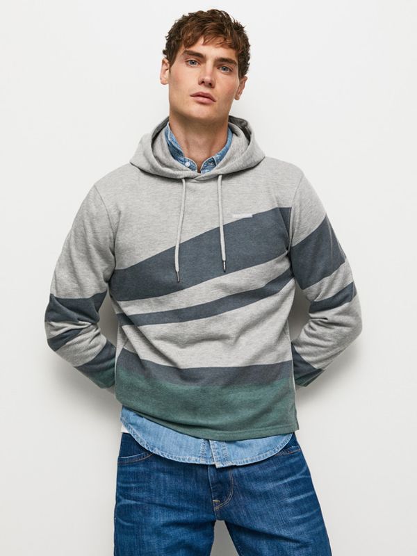 Pepe Jeans Pepe Jeans Phelix Majica dugih rukava siva