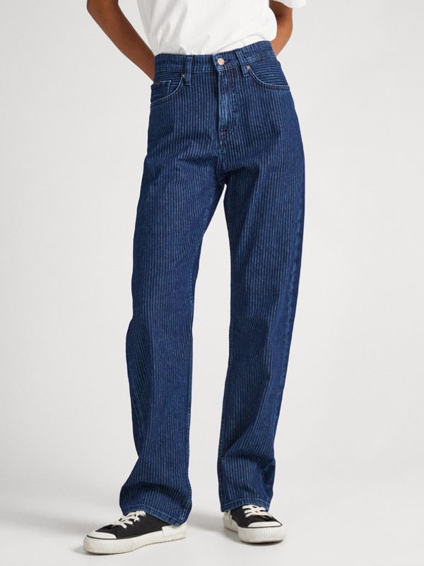 Pepe Jeans Pepe Jeans Robyn Stripe Traperice plava