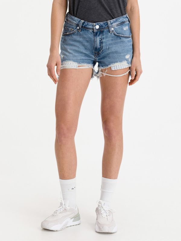 Pepe Jeans Pepe Jeans Thrasher Destroy Šorcevi plava