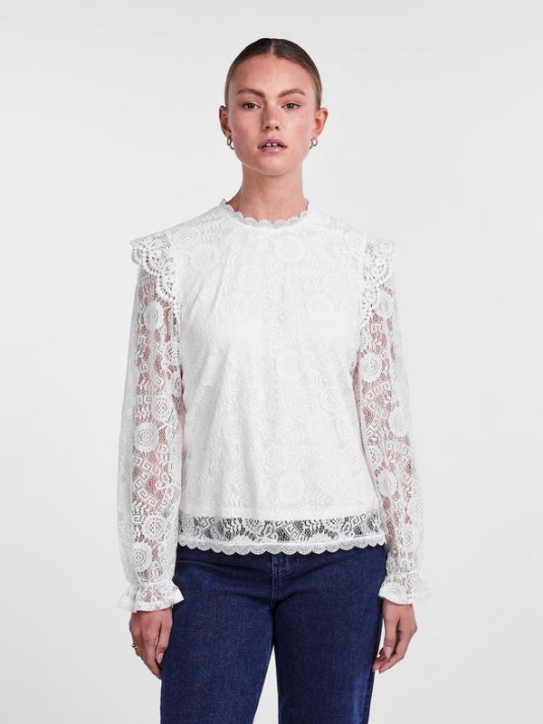 Pieces Pieces Olline Bluza bijela