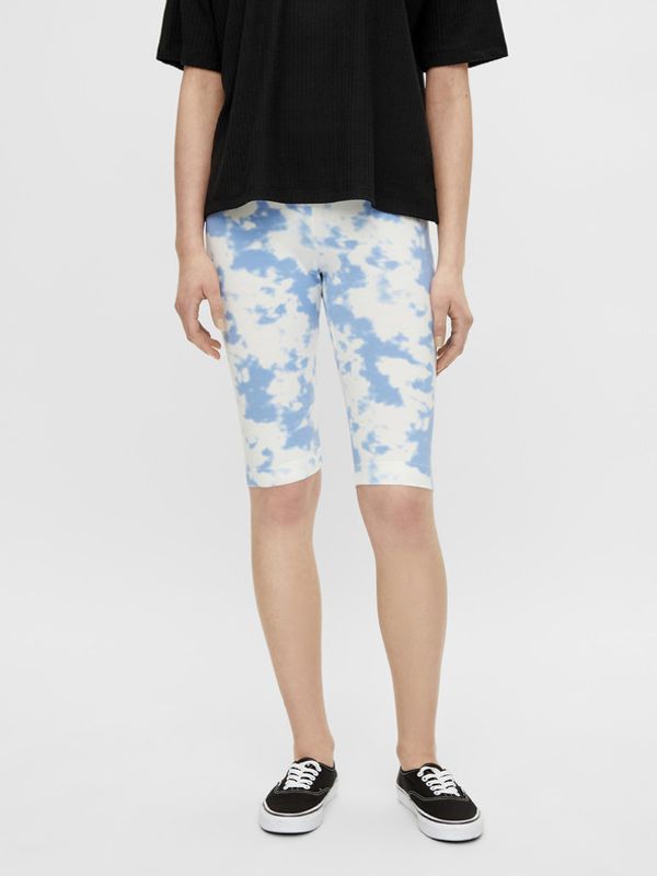 Pieces Pieces Tabbi Biker Shorts Tajice plava