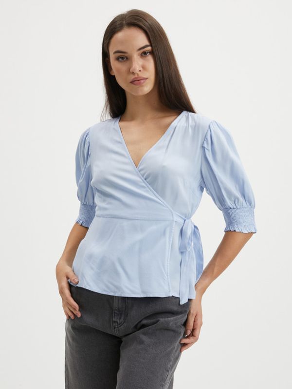 Pieces Pieces Tala Bluza plava