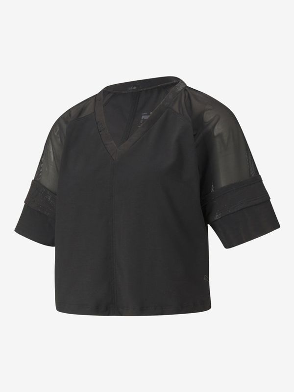 Puma Puma Crop top crna