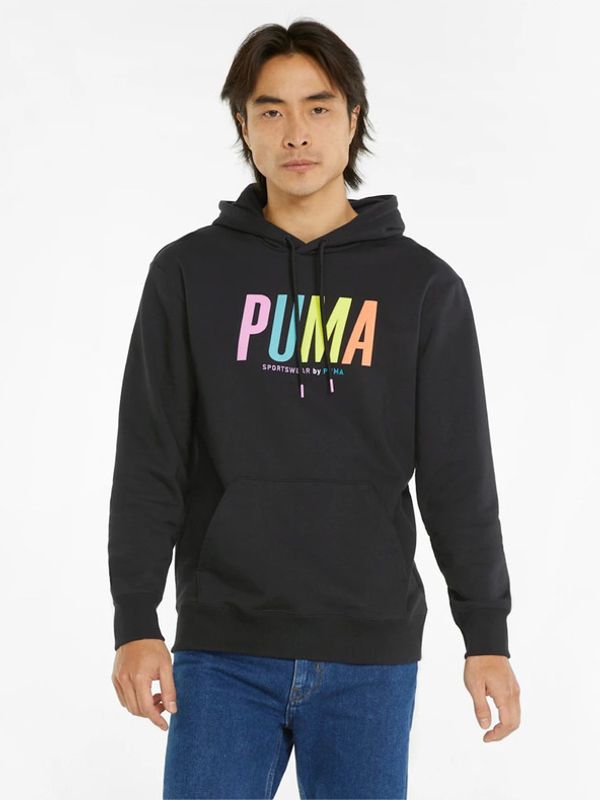 Puma Puma Majica dugih rukava crna