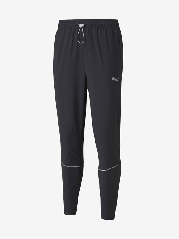Puma Puma Run Tapered Trenirka dječja donji dio crna