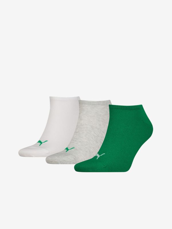 Puma Puma Sneaker Plain 3-pack Čarape bijela