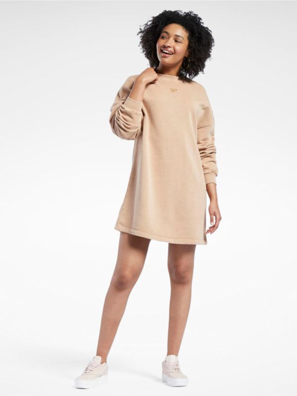 Reebok Classic Reebok Classic Natural Dye Crew Haljina smeđa
