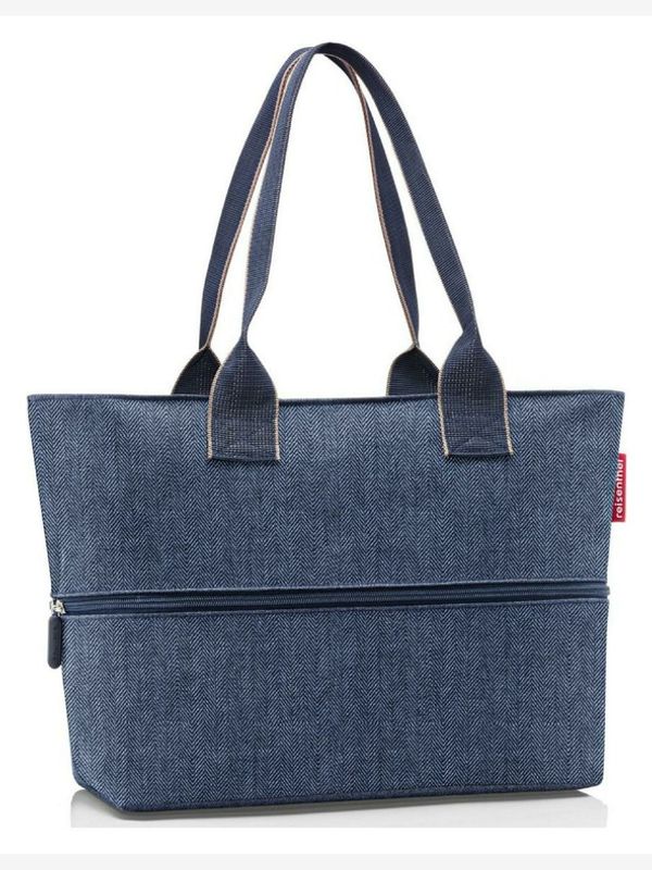 Reisenthel Reisenthel Shopper E1 Herringbone Dark Blue Torba plava