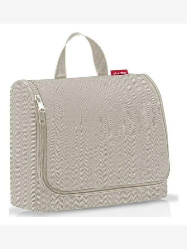 Reisenthel Reisenthel Toiletbag XL Herringbone Sand Torba bež