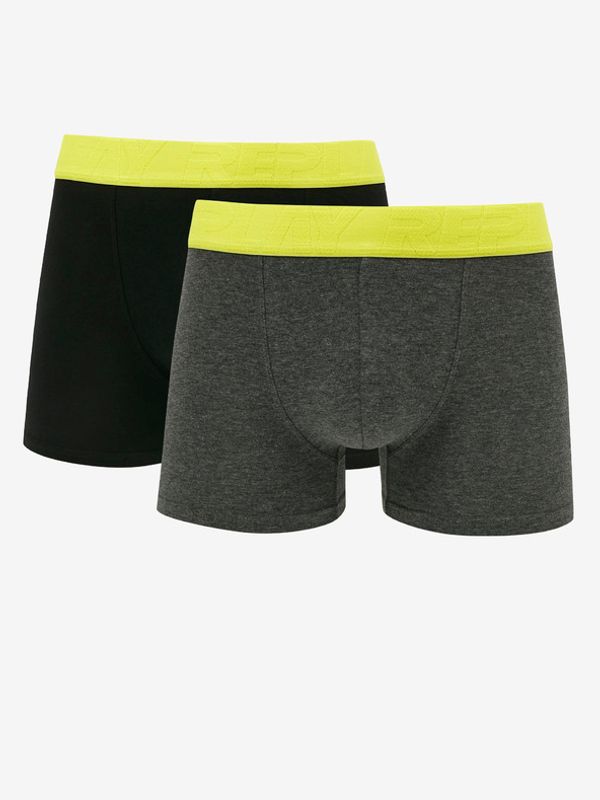 Replay Replay 2-pack Bokserice siva