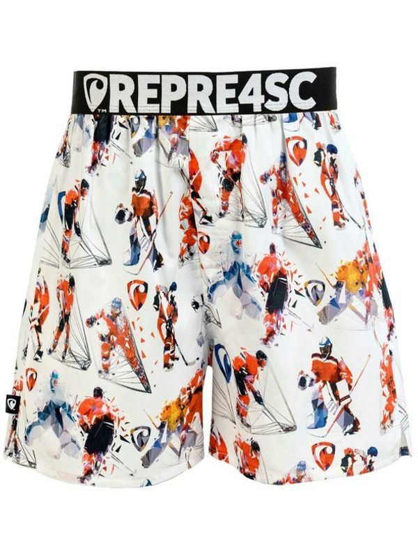 Represent Represent Široke bokserice bijela