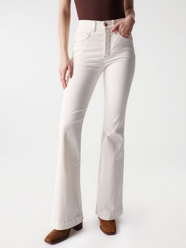 Salsa Jeans Salsa Jeans Glamour Traperice bijela