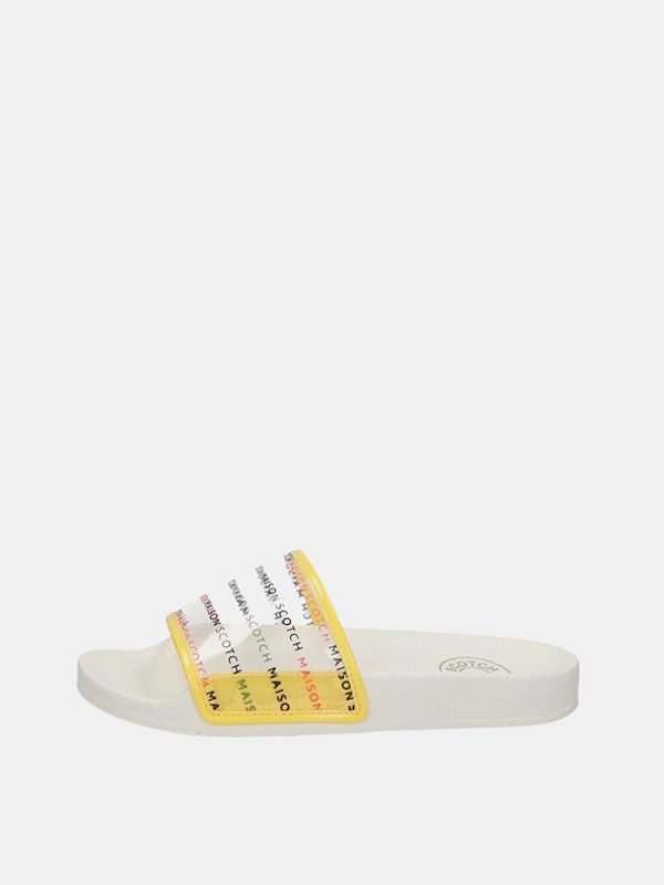 Scotch & Soda Scotch & Soda Alie Yellow Papuče bijela