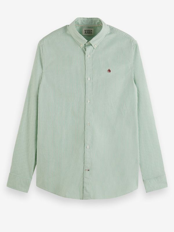 Scotch & Soda Scotch & Soda Essential Oxford Košulja zelena