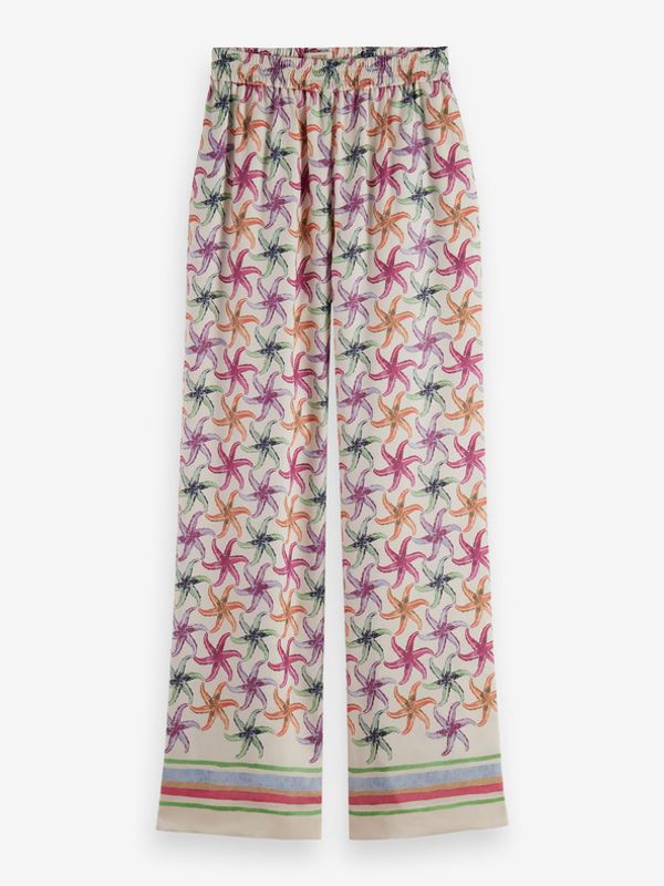 Scotch & Soda Scotch & Soda Gia Starfish Hlače bijela